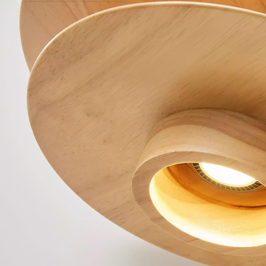 Enverdale Wood Pendant Light-Moonnatur