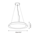 Tarnelvale Travertine Pendant Light-Moonnatur