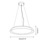 Tarnelvale Travertine Pendant Light-Moonnatur