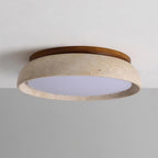 Savenlark Travertine Ceiling Light-Moonnatur
