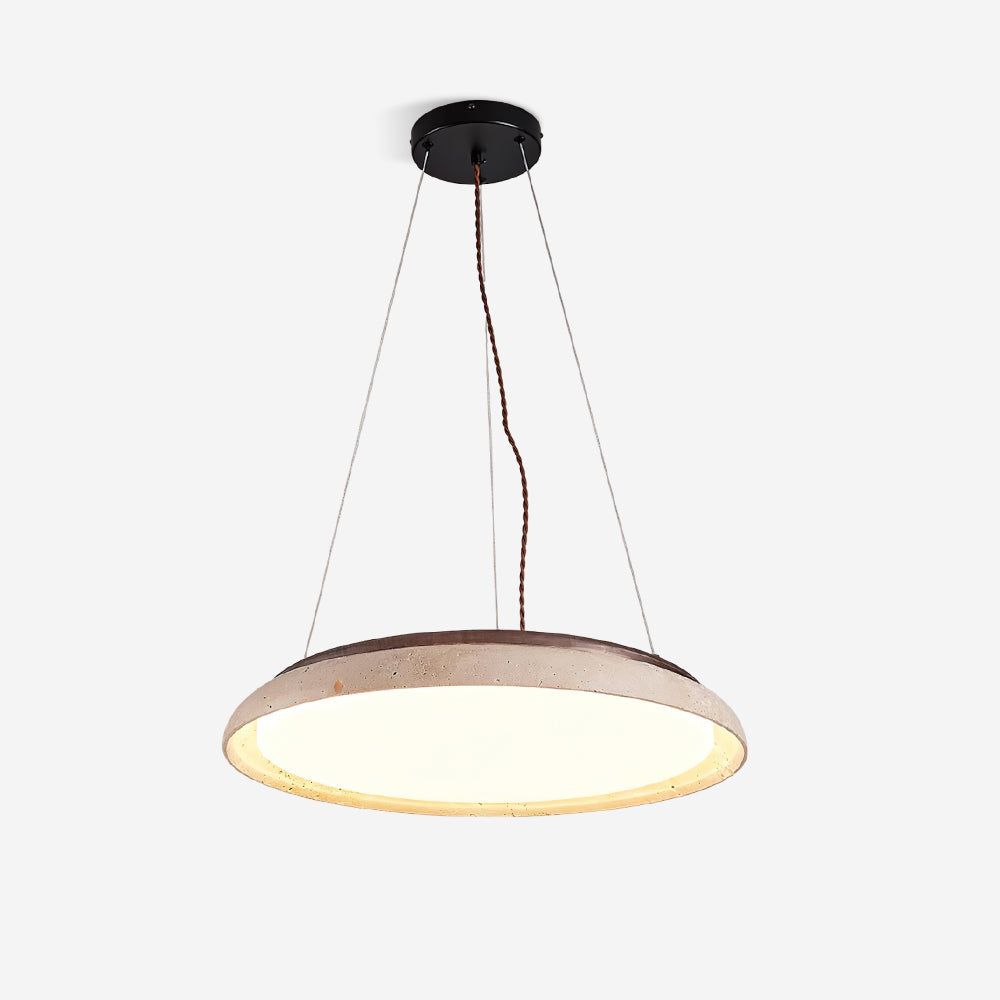 Tarnelvale Travertine Pendant Light-Moonnatur