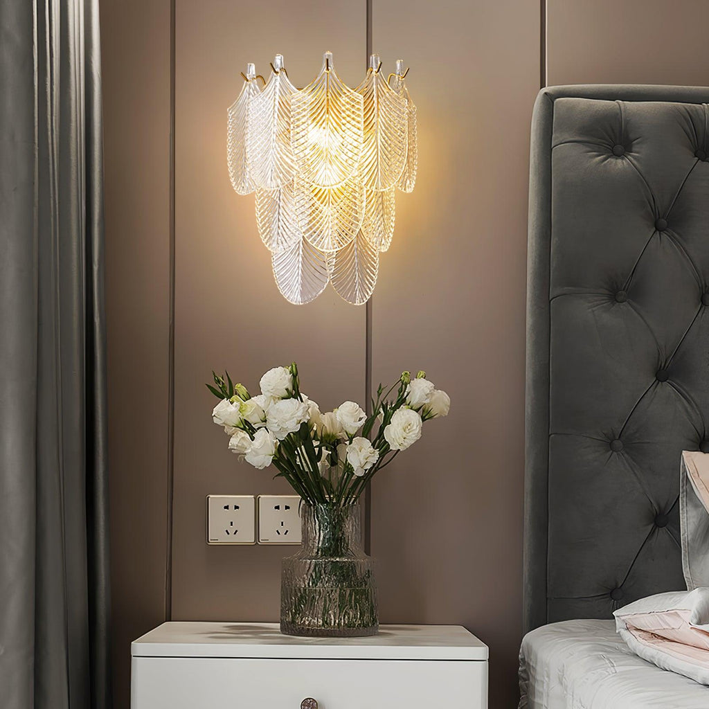 Daphnevale Glass Wall Light-Moonnatur