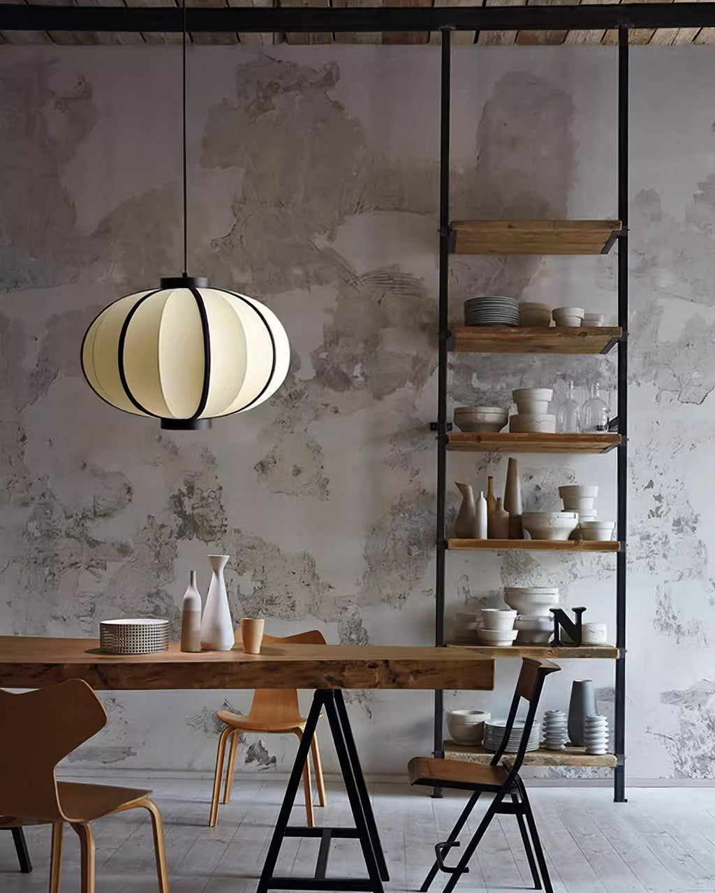 Keldelley Fabric Pendant Light-Moonnatur