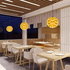 Alwynelle Ash Wood Pendant Light-Moonnatur