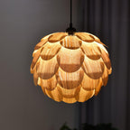 Alwynelle Ash Wood Pendant Light-Moonnatur