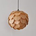 Alwynelle Ash Wood Pendant Light-Moonnatur