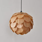 Alwynelle Ash Wood Pendant Light-Moonnatur