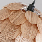 Alwynelle Ash Wood Pendant Light-Moonnatur