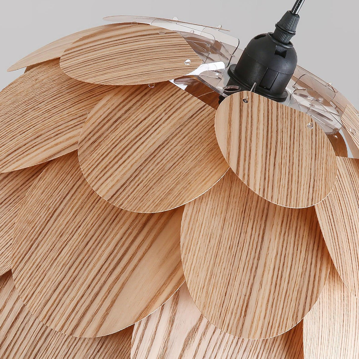 Alwynelle Ash Wood Pendant Light-Moonnatur