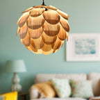 Alwynelle Ash Wood Pendant Light-Moonnatur
