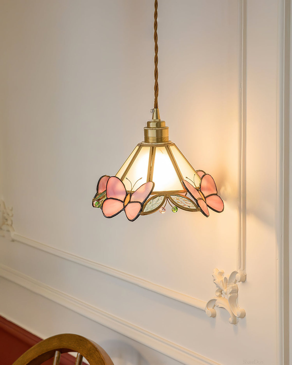 Farnelvale Glass Pendant Light-Moonnatur