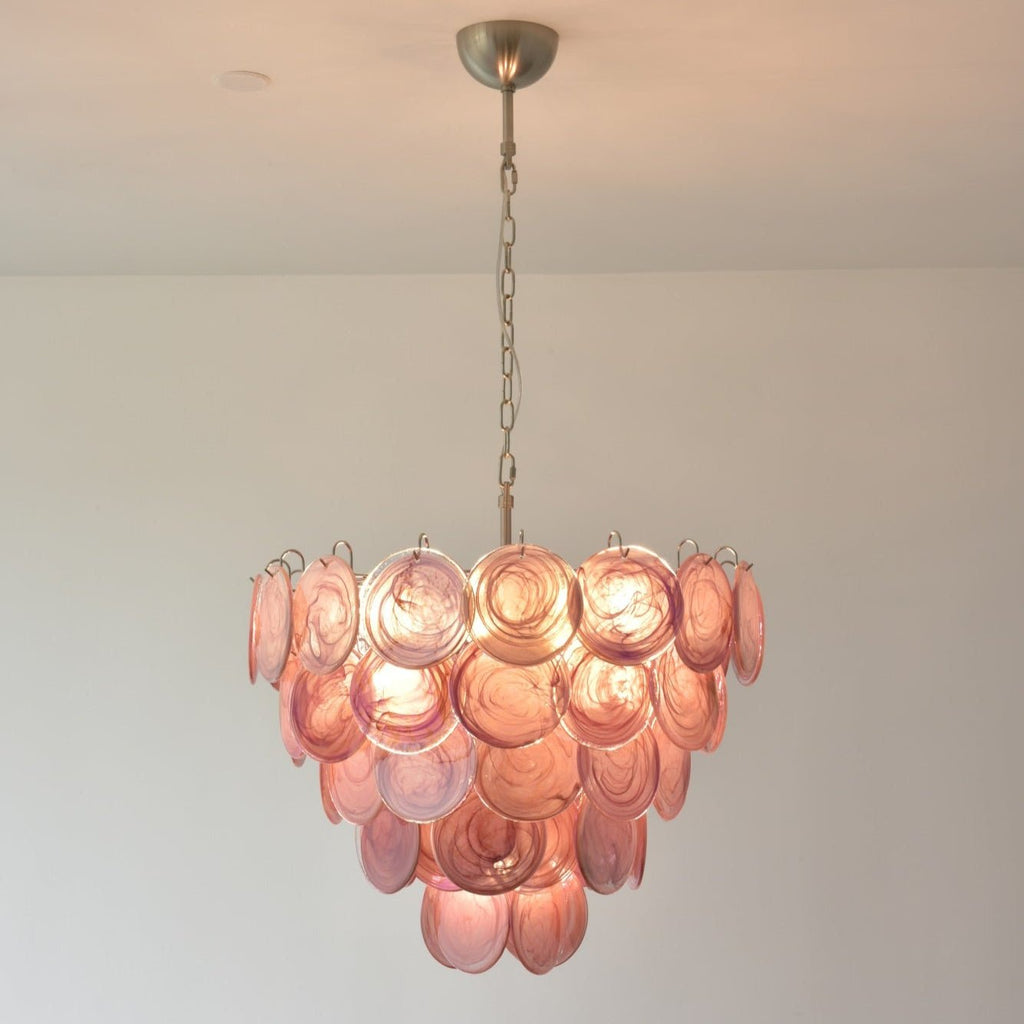 Yardencove Glass Chandelier-Moonnatur
