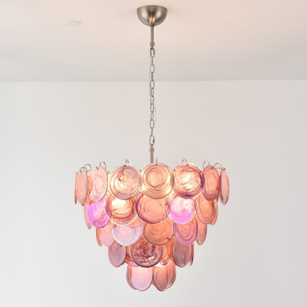 Yardencove Glass Chandelier-Moonnatur