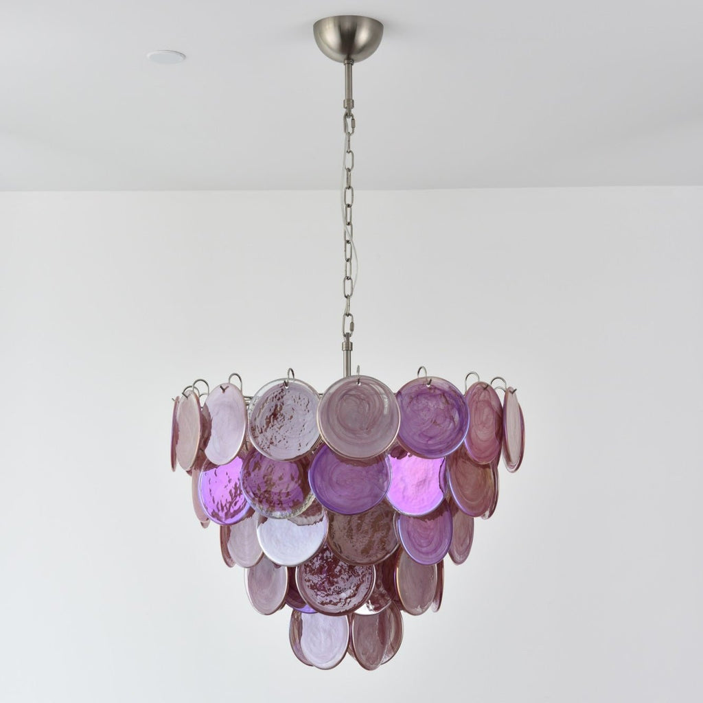 Yardencove Glass Chandelier-Moonnatur