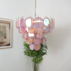 Yardencove Glass Chandelier-Moonnatur