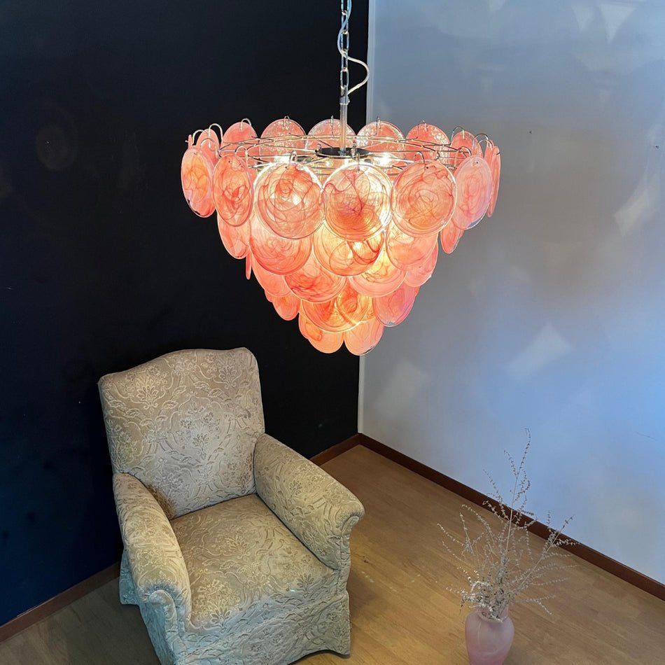 Yardencove Glass Chandelier-Moonnatur