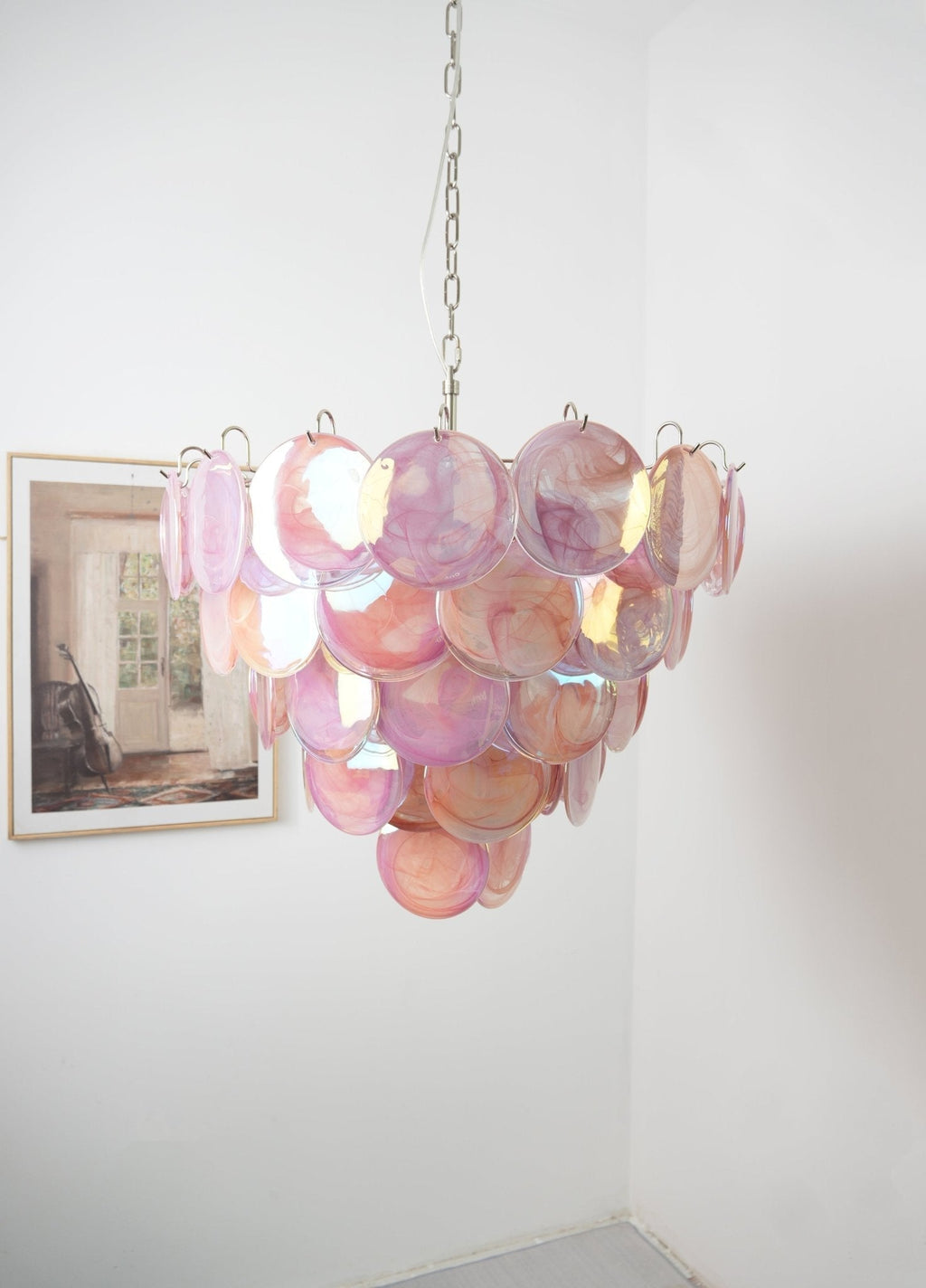 Yardencove Glass Chandelier-Moonnatur