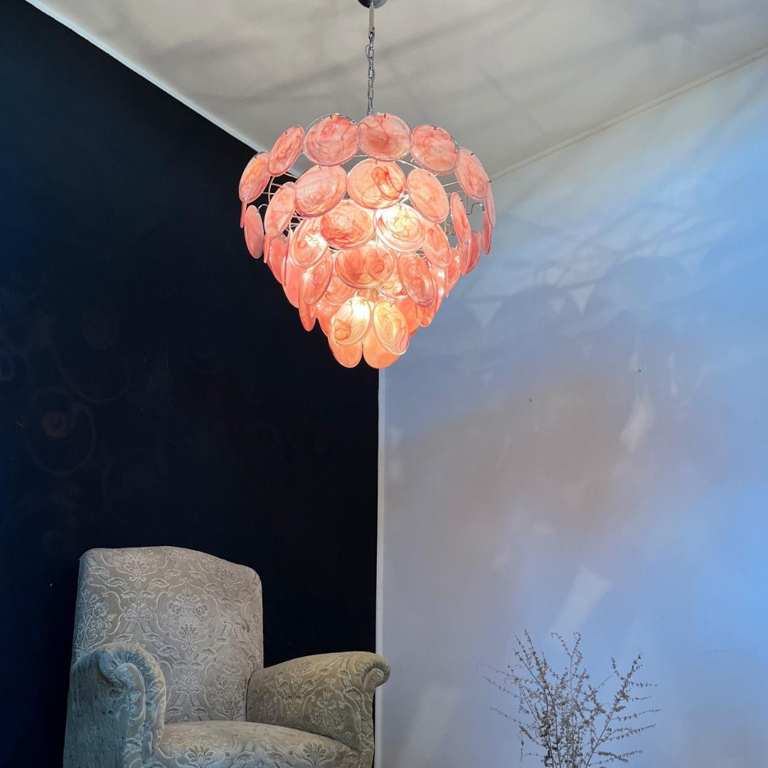Yardencove Glass Chandelier-Moonnatur