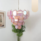 Yardencove Glass Chandelier-Moonnatur