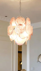 Camberwren Glass Chandelier-Moonnatur