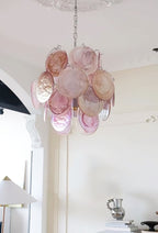 Camberwren Glass Chandelier-Moonnatur