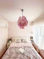Camberwren Glass Chandelier-Moonnatur