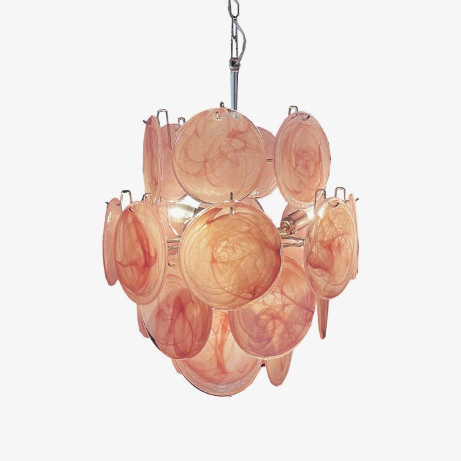 Camberwren Glass Chandelier-Moonnatur