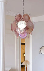 Camberwren Glass Chandelier-Moonnatur