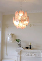 Camberwren Glass Chandelier-Moonnatur