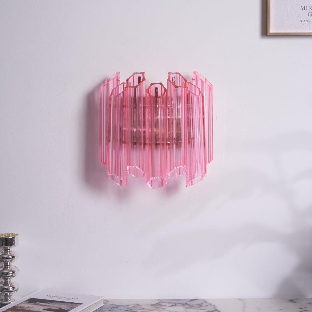 Beldenena Glass Wall Light-Moonnatur