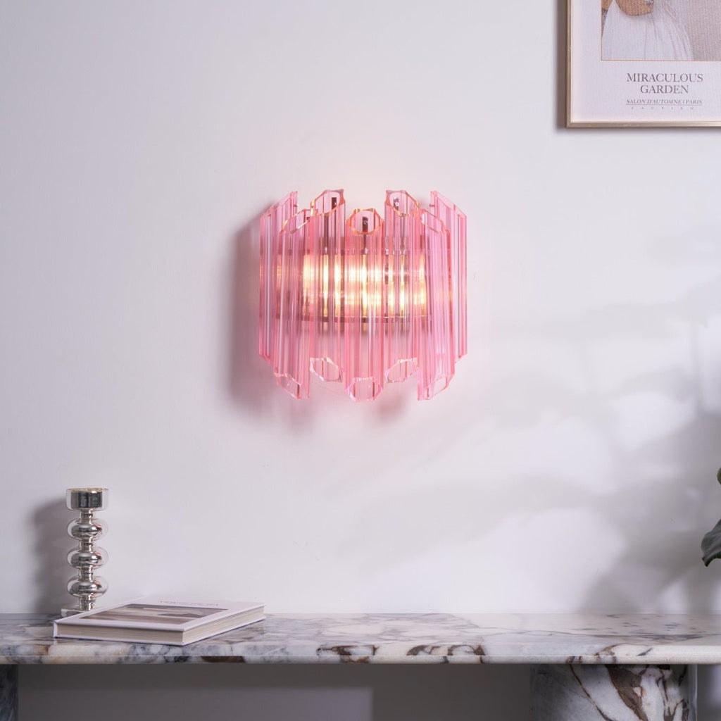 Beldenena Glass Wall Light-Moonnatur