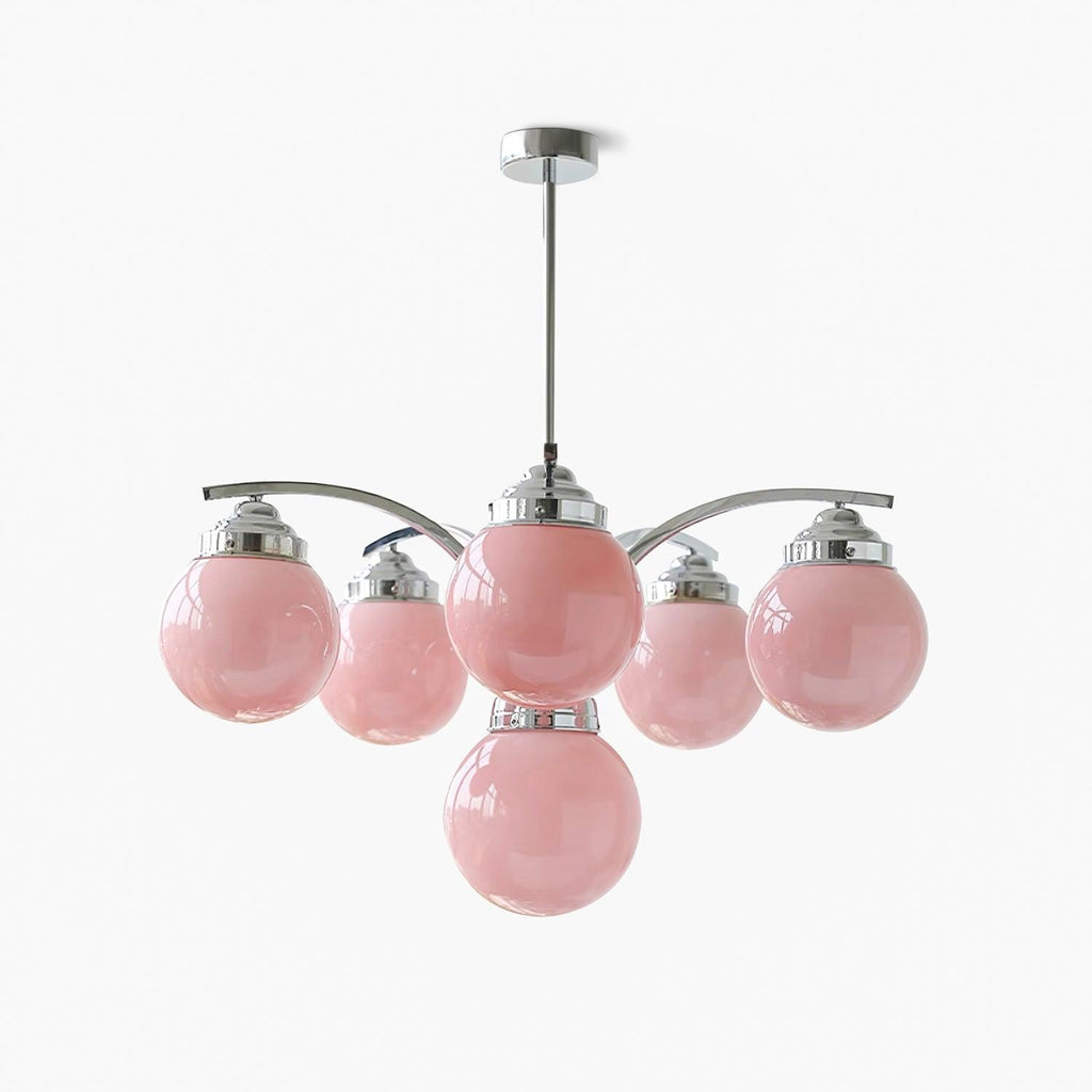 Avenera Glass Chandelier-Moonnatur