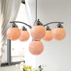 Avenera Glass Chandelier-Moonnatur