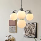 Avenera Glass Chandelier-Moonnatur