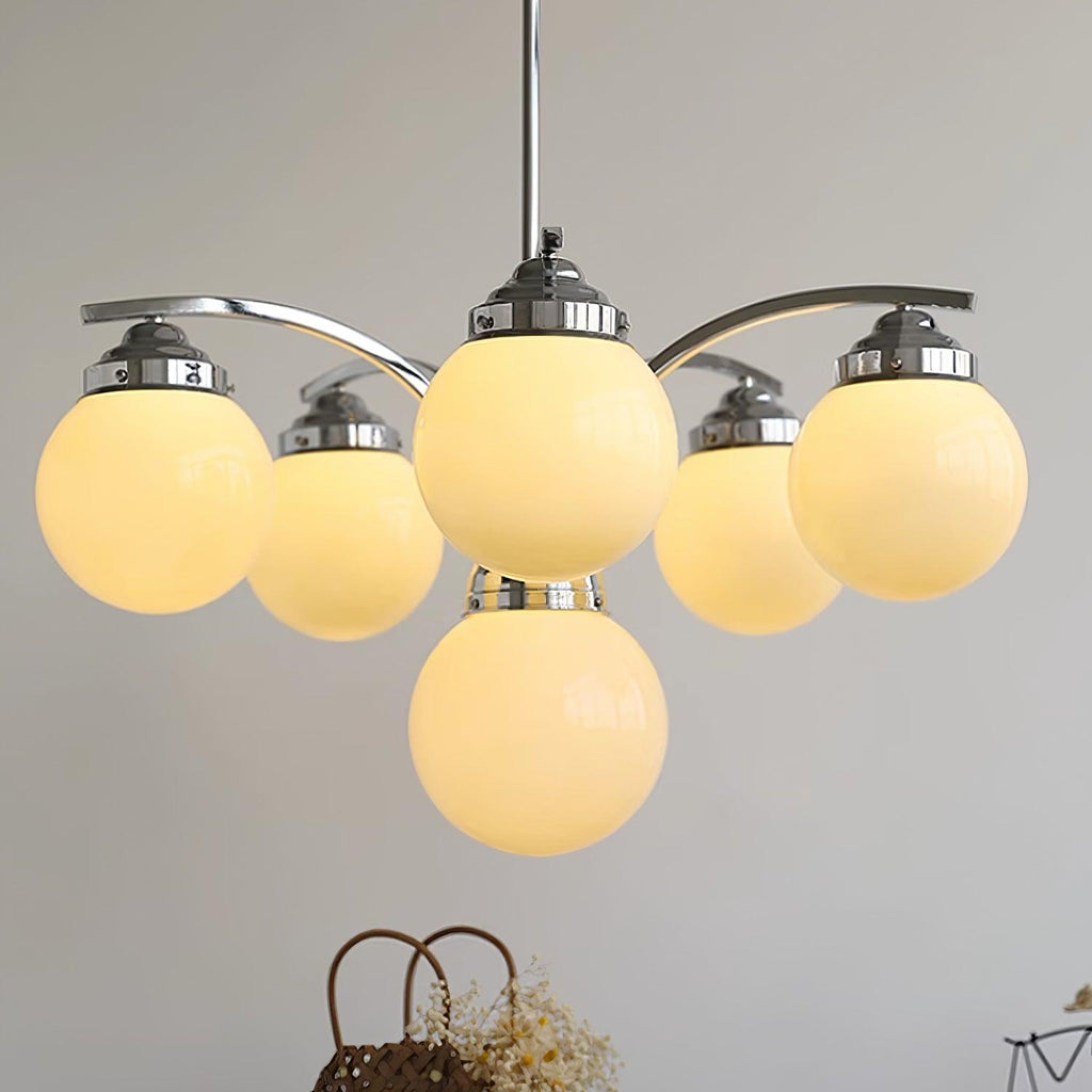 Avenera Glass Chandelier-Moonnatur