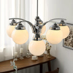 Avenera Glass Chandelier-Moonnatur