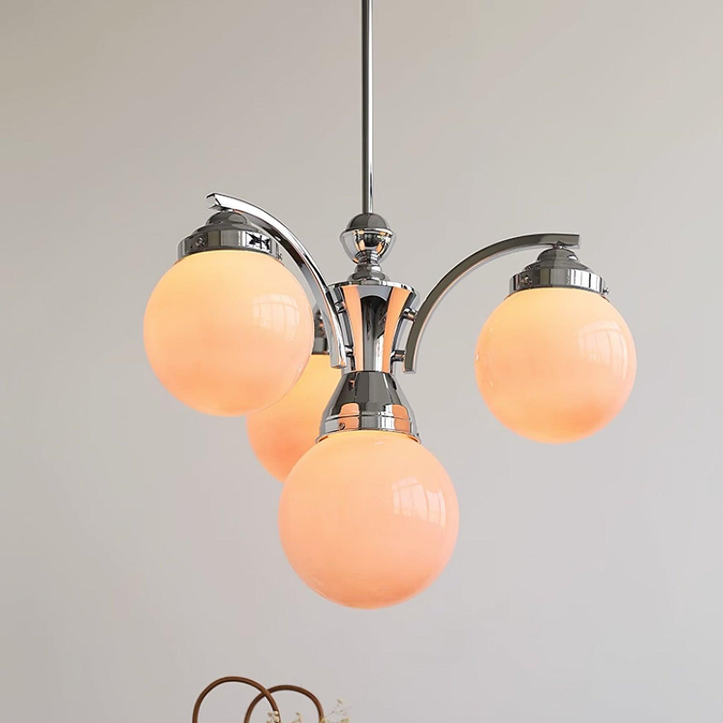 Avenera Glass Chandelier-Moonnatur