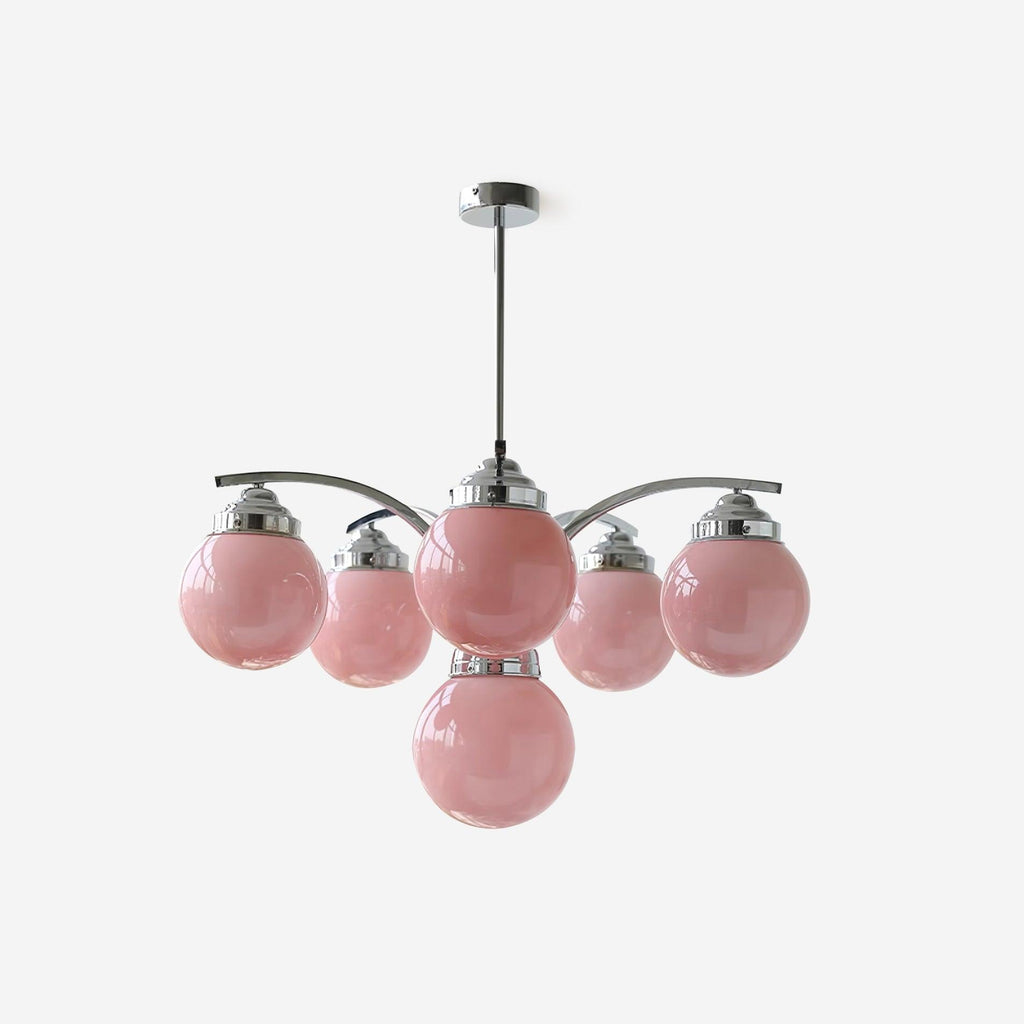 Avenera Glass Chandelier-Moonnatur