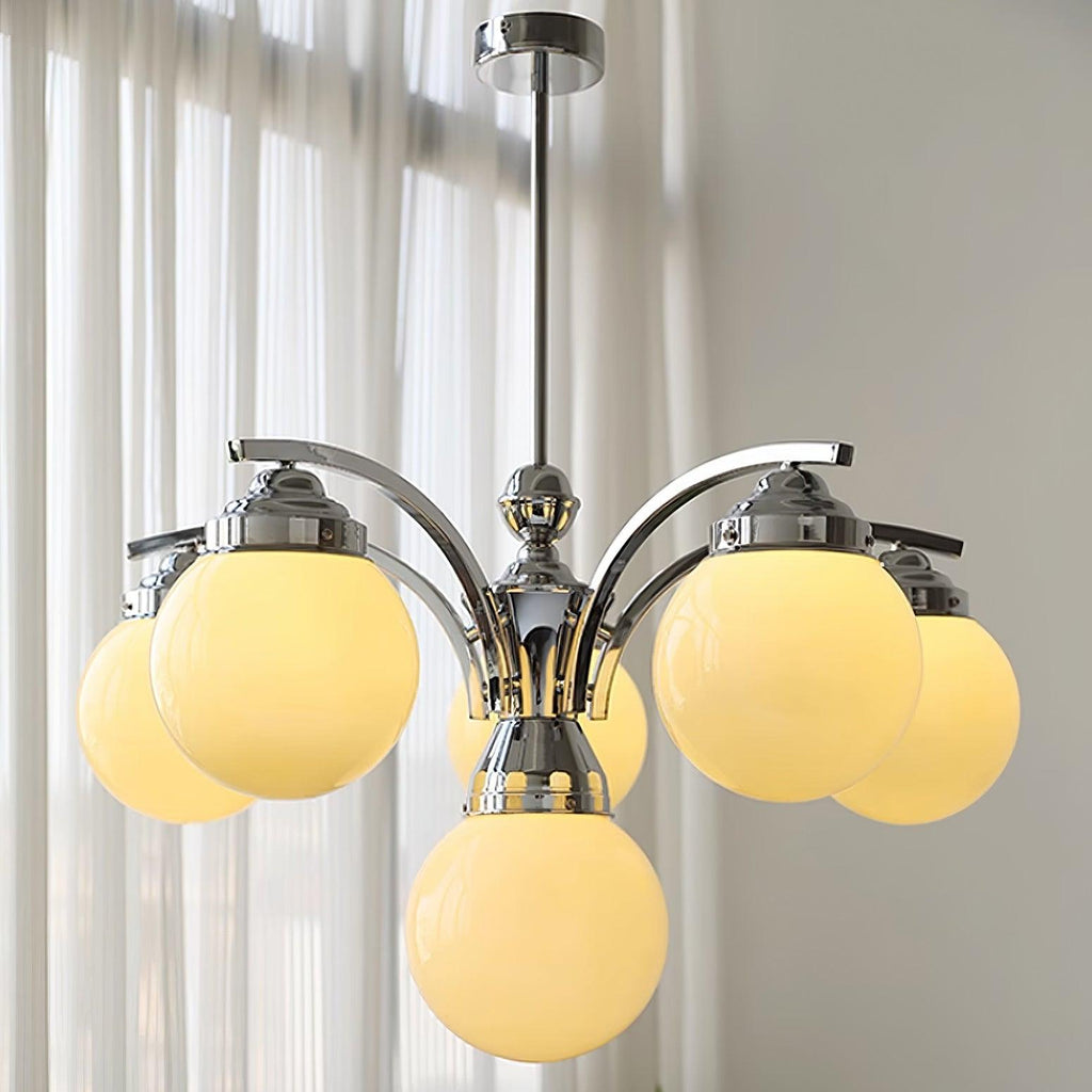 Avenera Glass Chandelier-Moonnatur