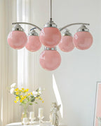 Avenera Glass Chandelier-Moonnatur