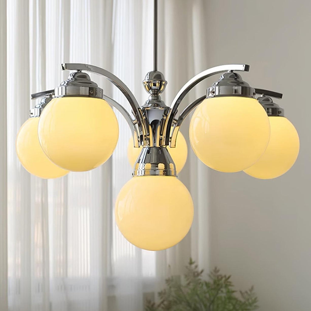 Avenera Glass Chandelier-Moonnatur