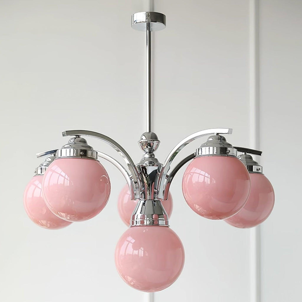 Avenera Glass Chandelier-Moonnatur