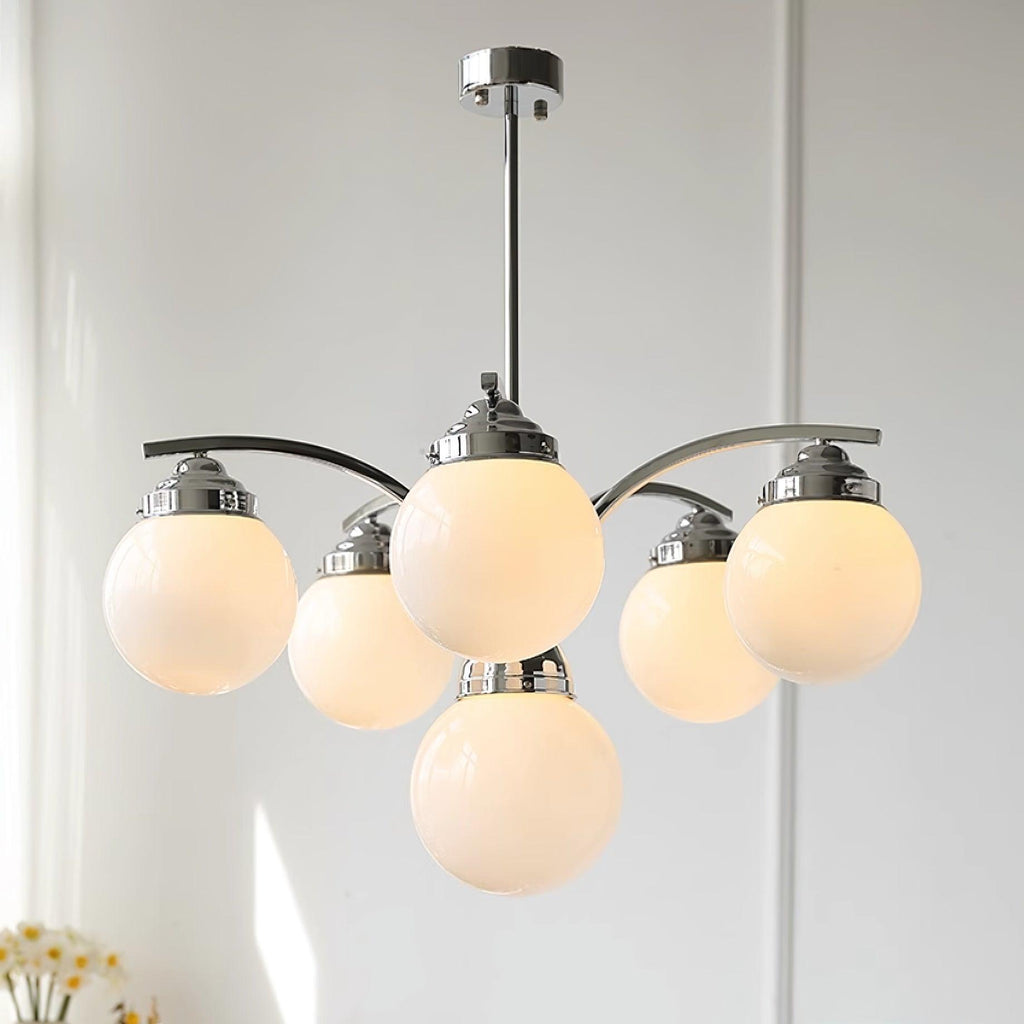 Avenera Glass Chandelier-Moonnatur