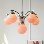 Avenera Glass Chandelier-Moonnatur