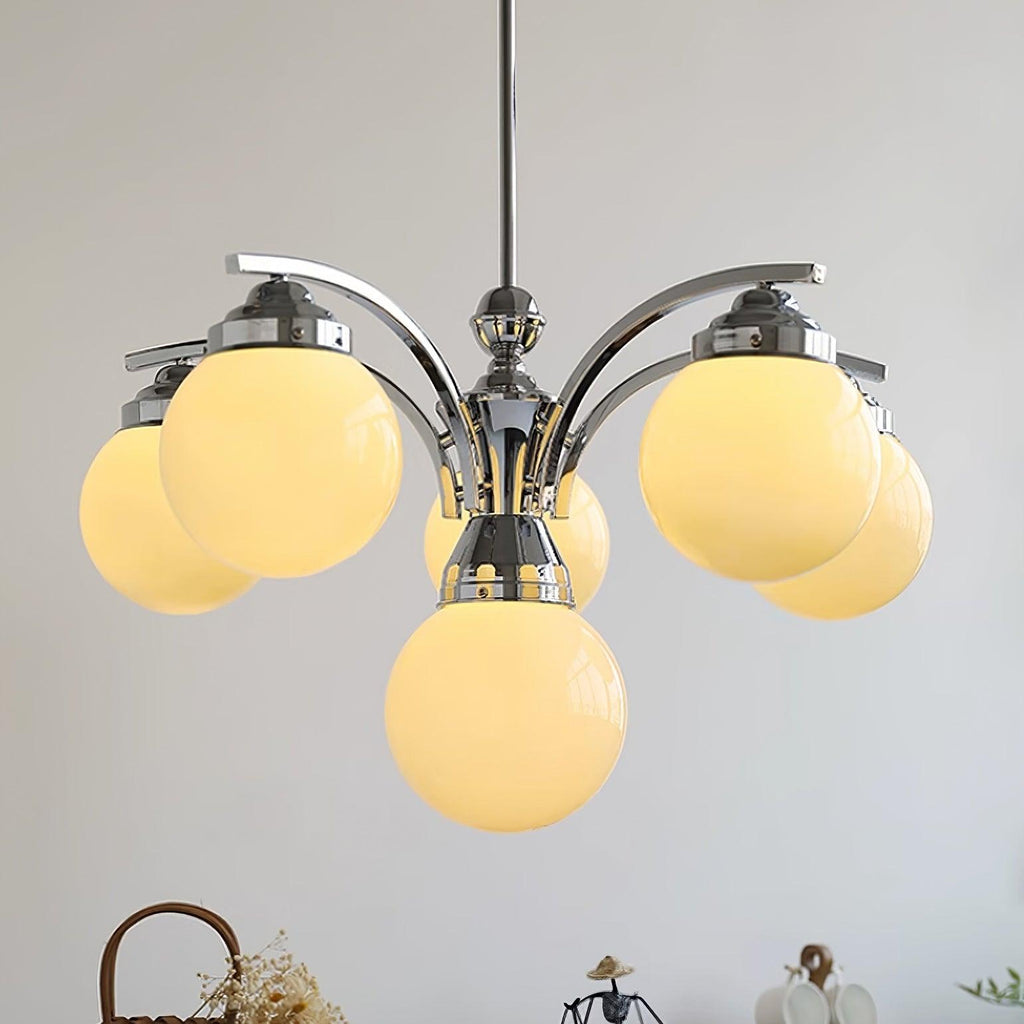 Avenera Glass Chandelier-Moonnatur