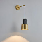 Hildenelyn Brass Wall Light-Moonnatur