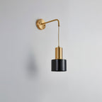 Hildenelyn Brass Wall Light-Moonnatur