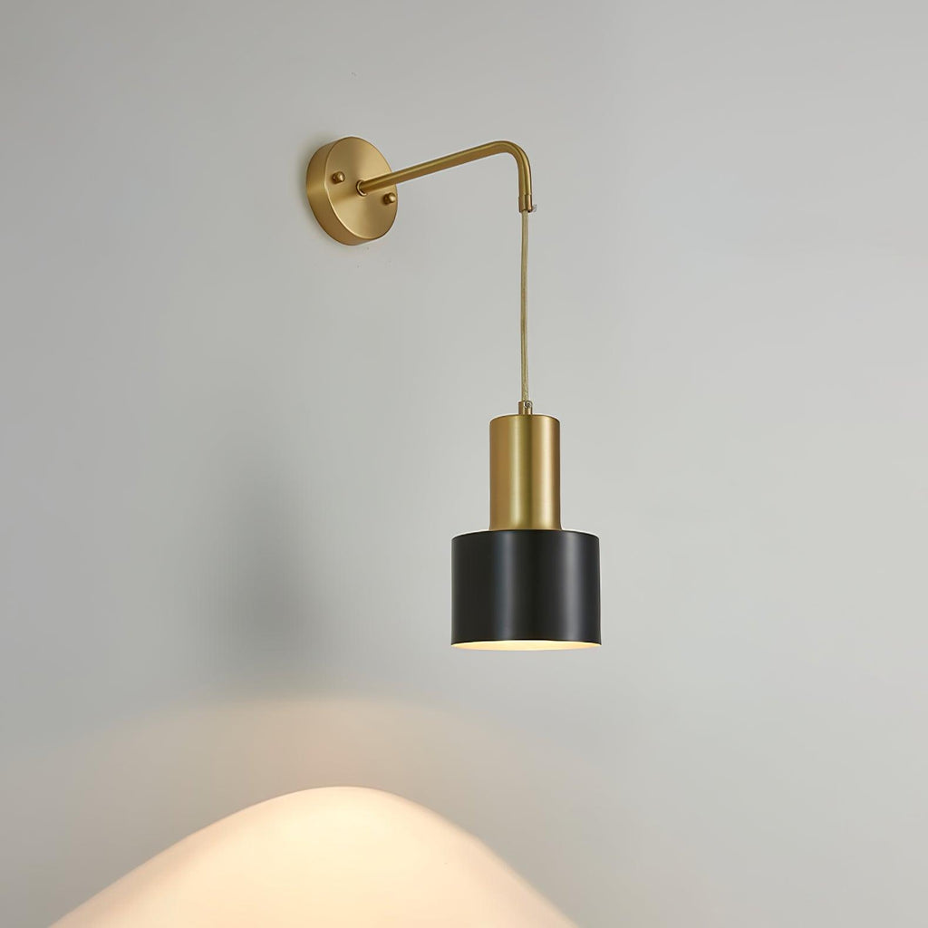 Hildenelyn Brass Wall Light-Moonnatur