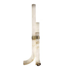 Rildenwynne Alabaster Floor Lamp-Moonnatur