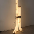 Rildenwynne Alabaster Floor Lamp-Moonnatur